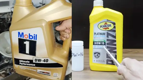 Can I mix Pennzoil and Mobil 1 vehicle engine oil