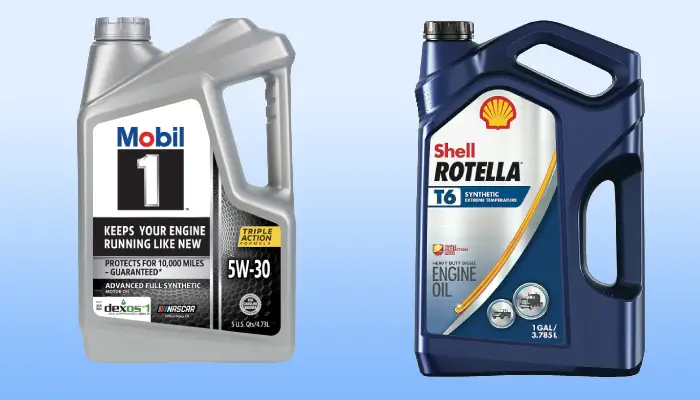 Differences Between Mobil 1 and Shell Rotella T6