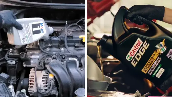 Differences between Castrol and Mobil 1 Engine Oil for Vehicles