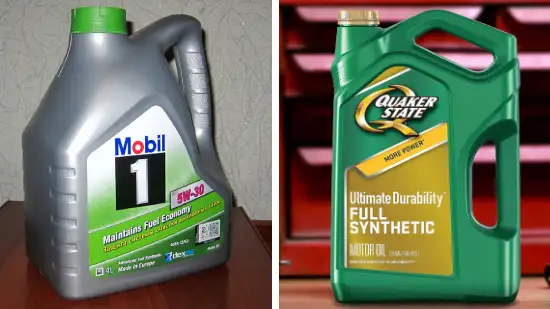How do you know which specific Mobil 1 or Quaker State oil is best for your vehicle