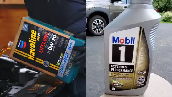 How many miles is Mobil 1 and Havoline full synthetic oil suitable for