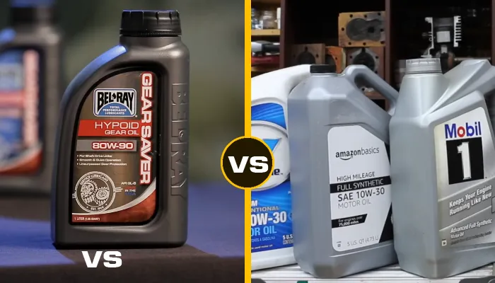 Hypoid Gear Oil vs Synthetic