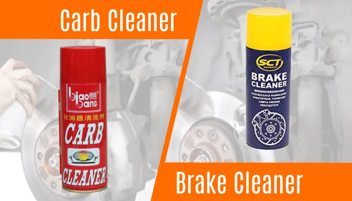Brake Cleaner and Carburetor Cleaner: What's the Difference?
