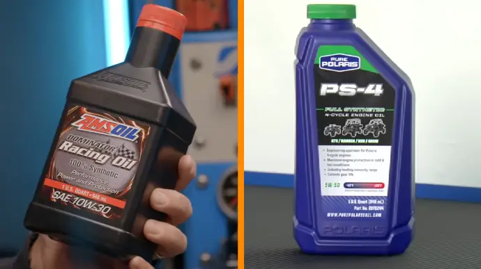 Differences Between Amsoil and Polaris Oil for Vehicle