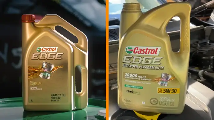 Differences Between Castrol Edge and Extended Performance Motor Oil