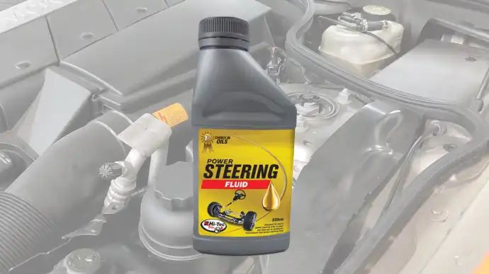 Do you check the power steering fluid with the engine on or off