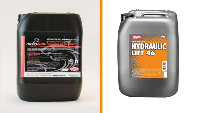 Is it safe to combine hydraulic oil 32 and 46