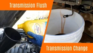 flushing transmission fluid vs changing