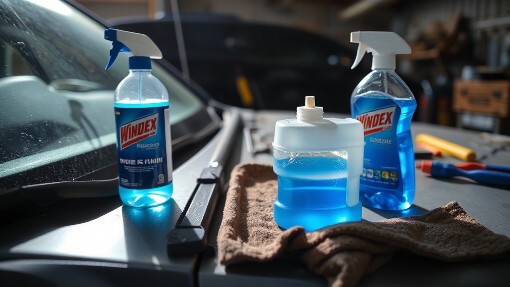 can i use windex for windshield wiper fluid