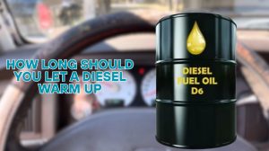 how long should you let a diesel warm up