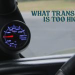 what trans temp is too high