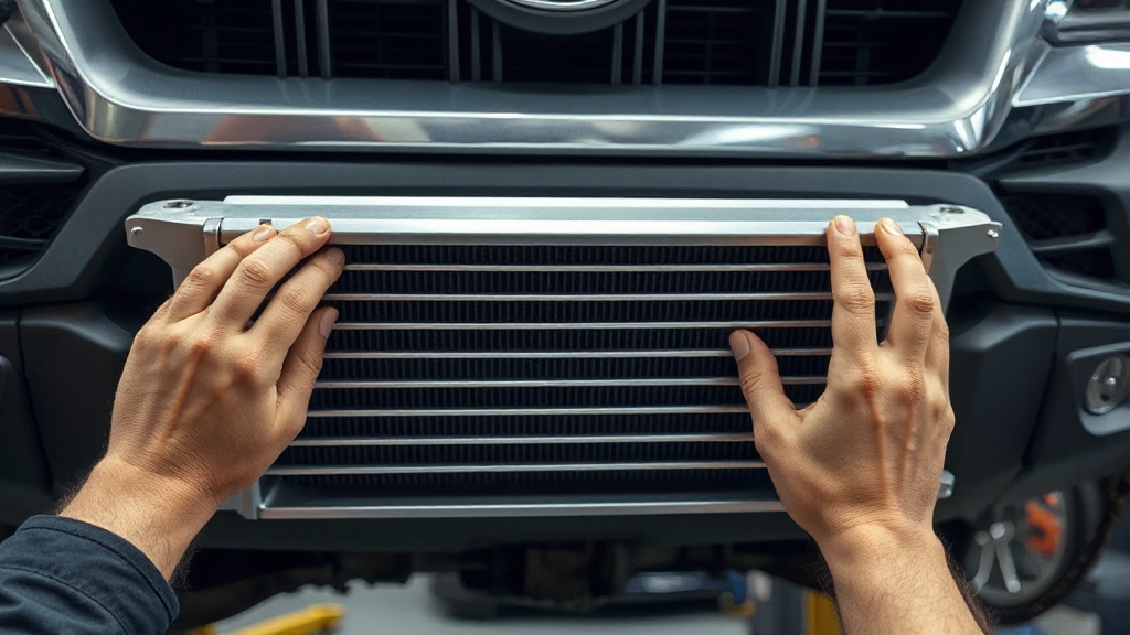 how to install a transmission cooler