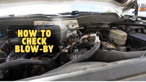 how to check blow-by