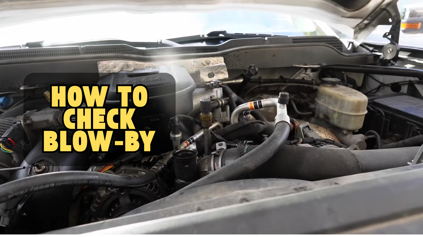 how to check blow-by