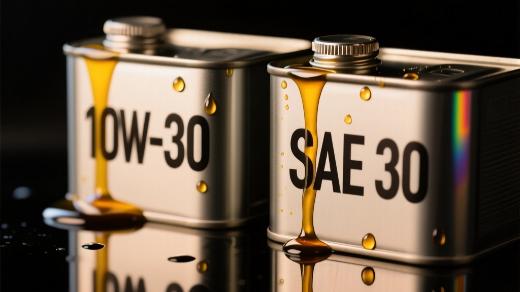 10W 30 vs SAE 30