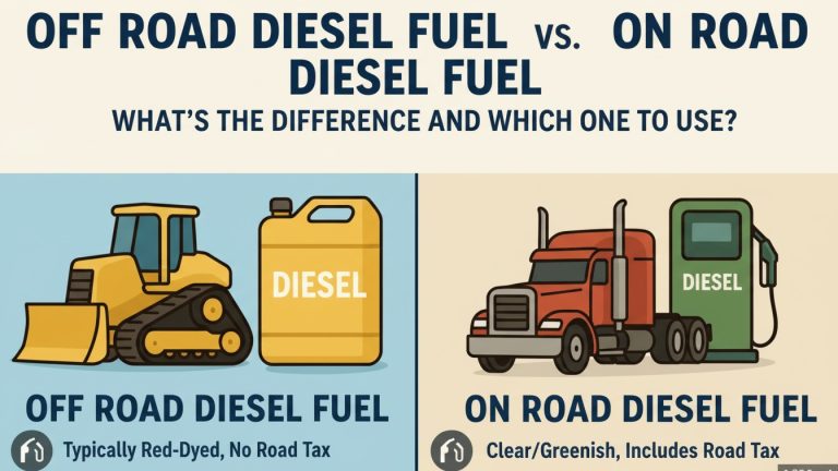 Off Road Diesel Fuel Vs on Road Diesel Fuel