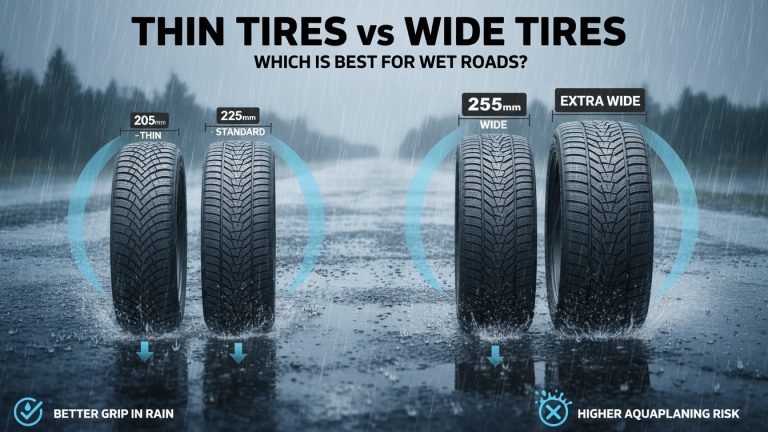 Thin Tires vs Wide Tires