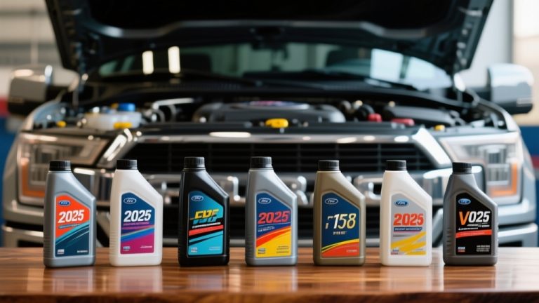 Best Oils for Ford F150 V8 Engines