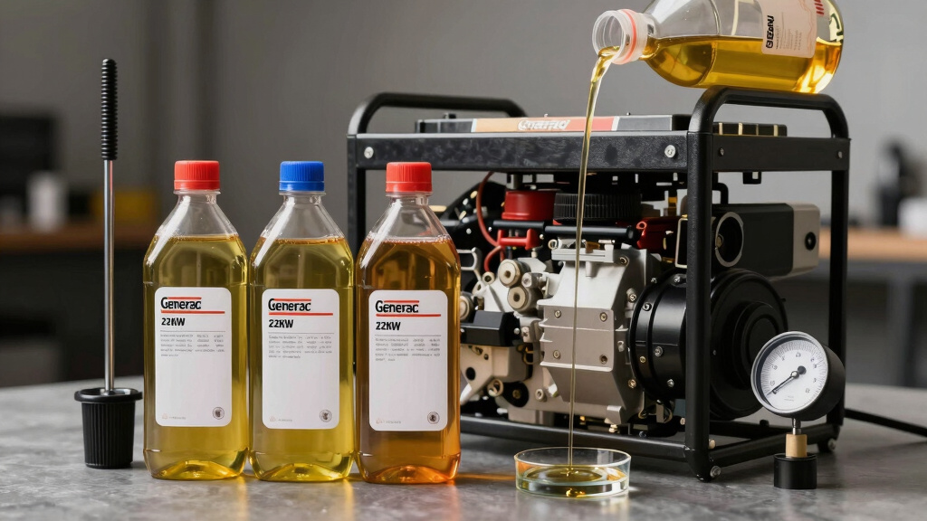 What Should You Look for in Oil for Your Generac 22kW Generator?