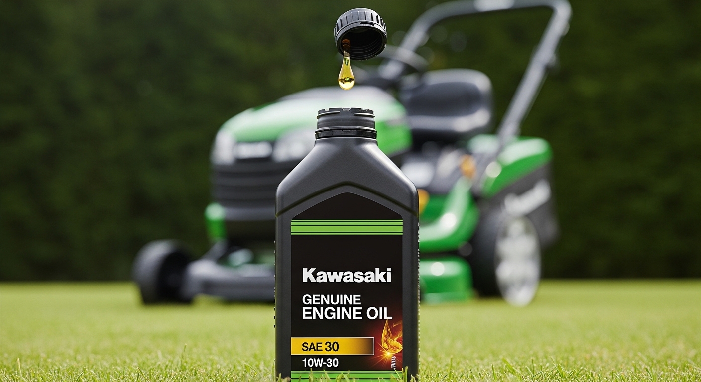 Best Oil for Kawasaki Lawn Mower Engine