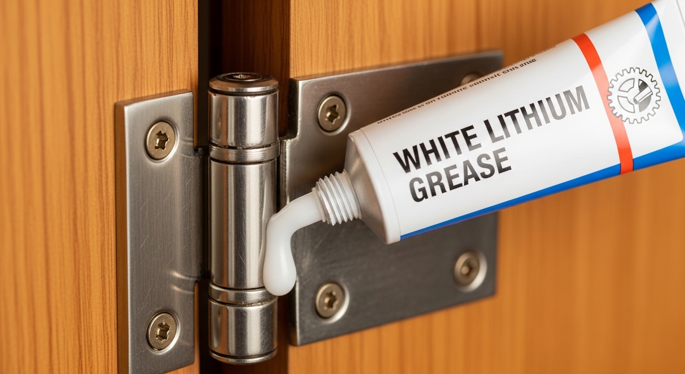 best door hinge grease