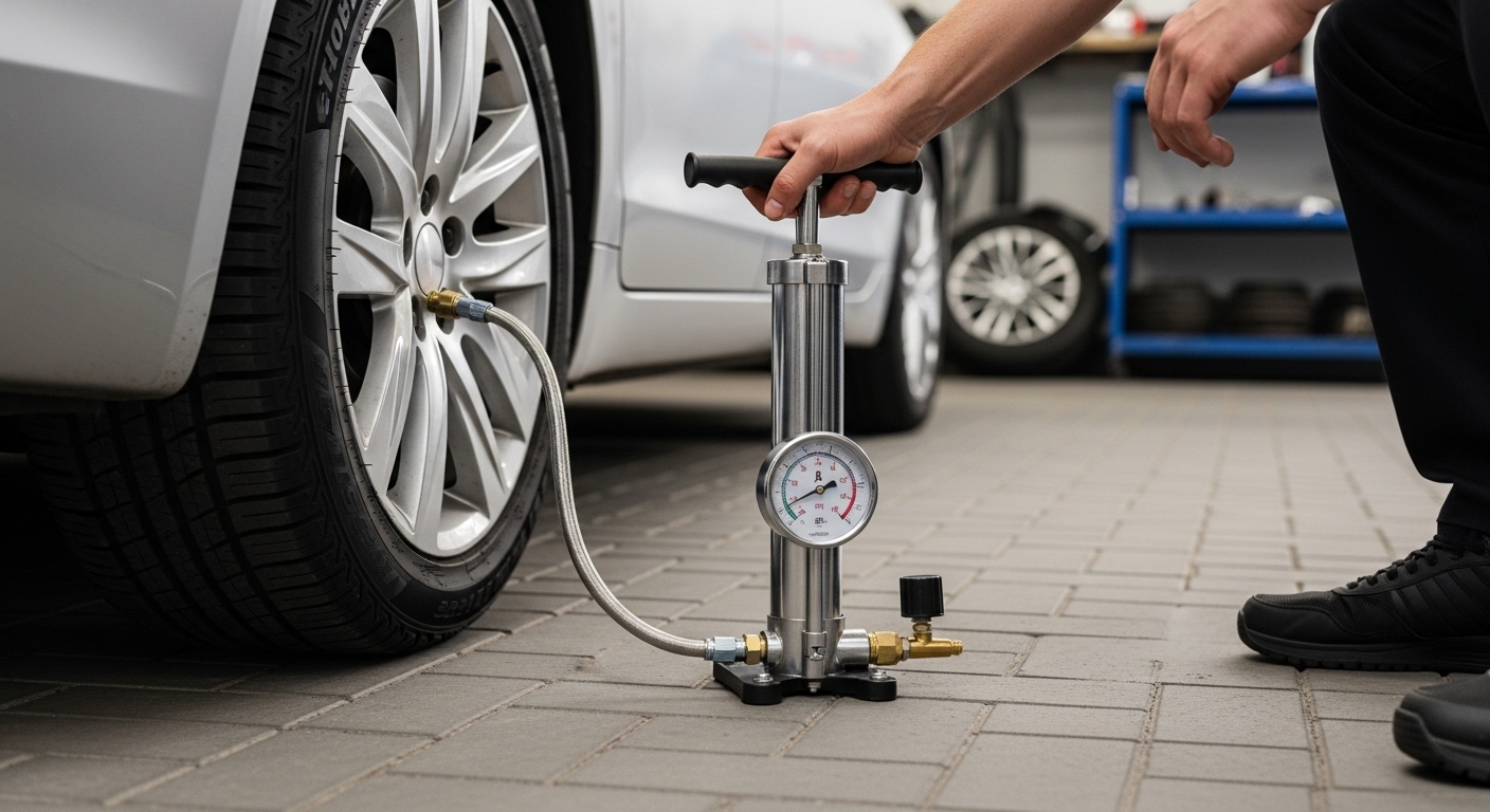 best manual air pump for car tires