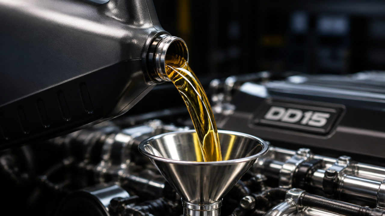 best oil for dd15 engine