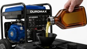 best oil for duromax generator