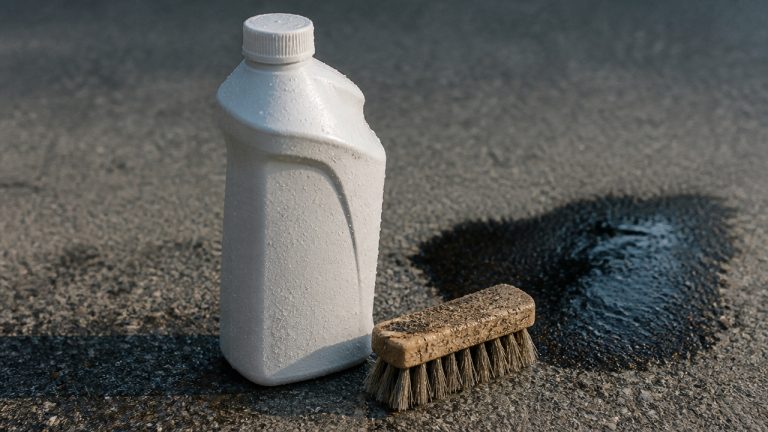 best oil stain remover for asphalt driveway