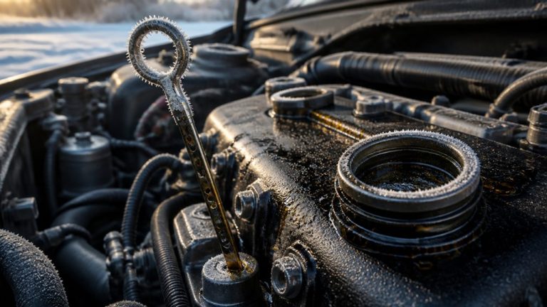 engine oil can solidify