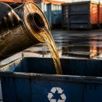 properly dispose used oil