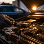 check oil after driving