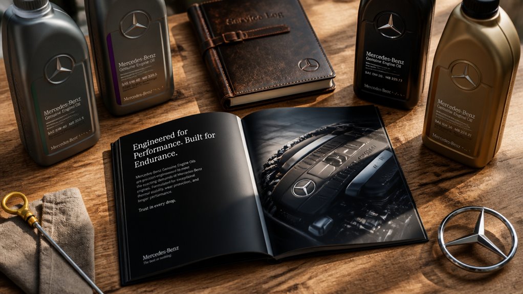 mercedes approved engine oils