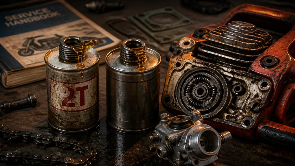 two stroke versus two cycle oil